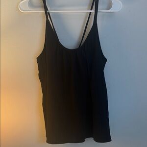 Old Navy Black Textured Top